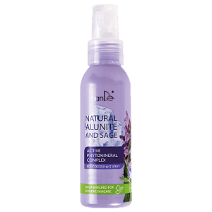 Telový dezodorant-spray „Prírodný alunit a šalvia“, 100 ml