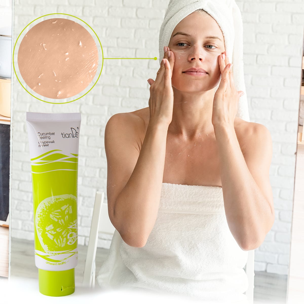 Peeling Okurkový, 120g – Obrázok 6