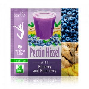 Pektínový kysel s brusnicou barinnou a čučoriedkou, 15g