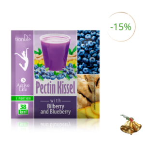 Pektínový kyseľ s vlochyňou a čučoriedkou, 15g