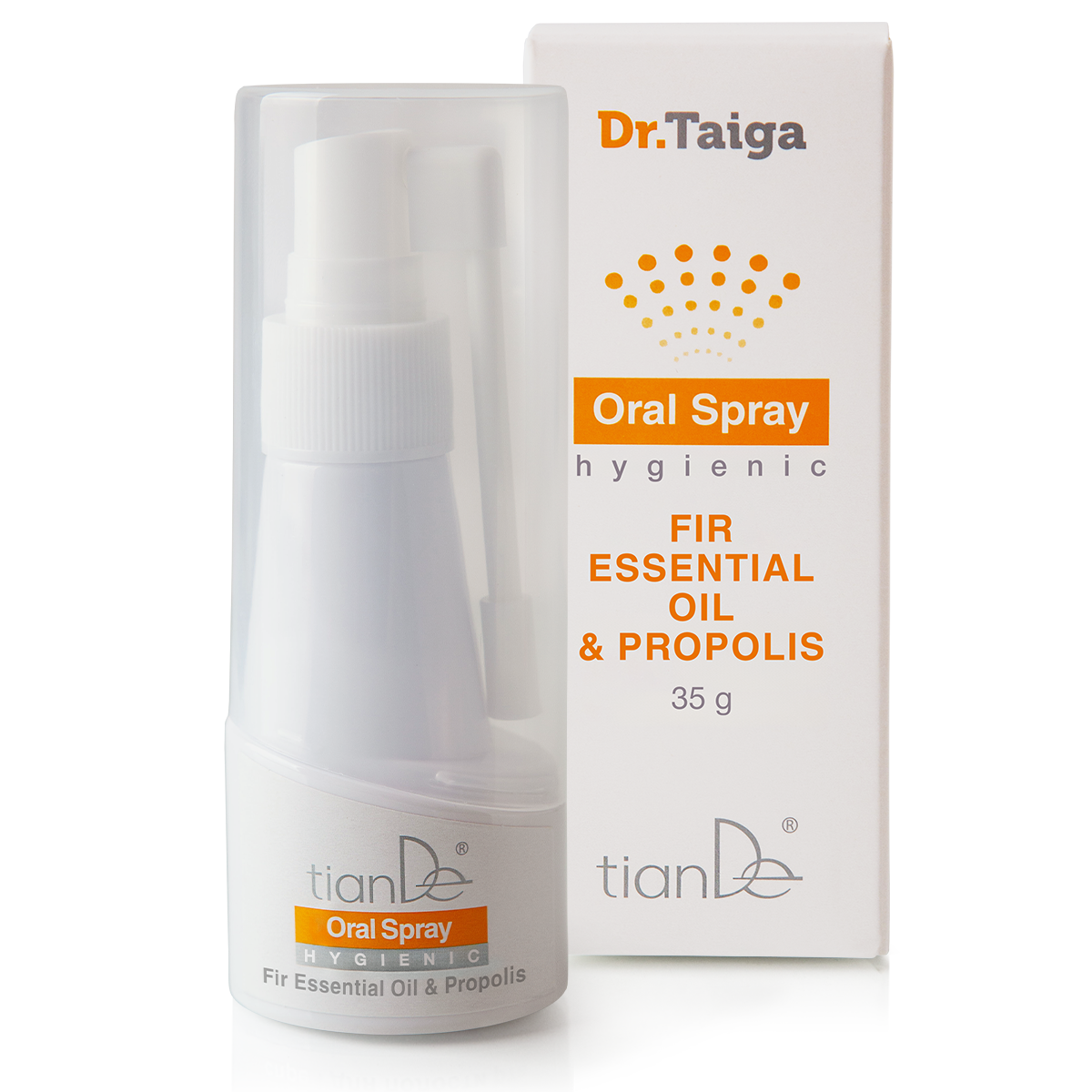 Hygienicky ustni sprej propolis tianDe Beroun
