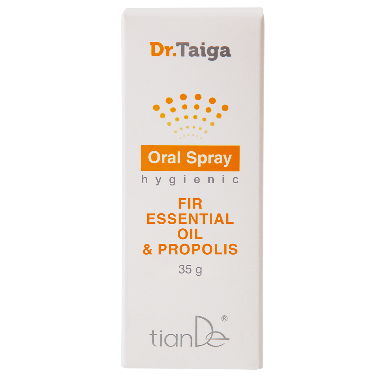 Hygienicky ustni sprej propolis tianDe Beroun