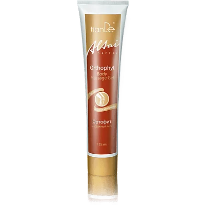 Telový masážny gél tianDe Orthophyt, 125 g – skutočný produkt