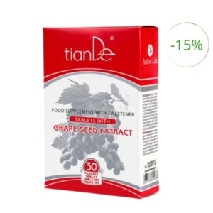 Tablety s extraktom z jadier vínnej révy, (30 tabliet po 600 mg)