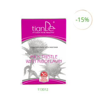Extrakt z plodu pestreca mariánskeho s riboflavínom (30 tabliet po 600 mg)