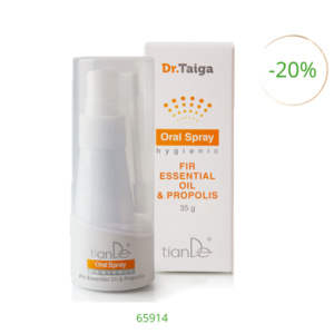 Hygienický ústny sprej Jedľový esenciálny olej a propolis, 35 g