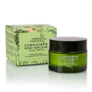 Pleťový krém s cordycepsom a šalviou, 50g